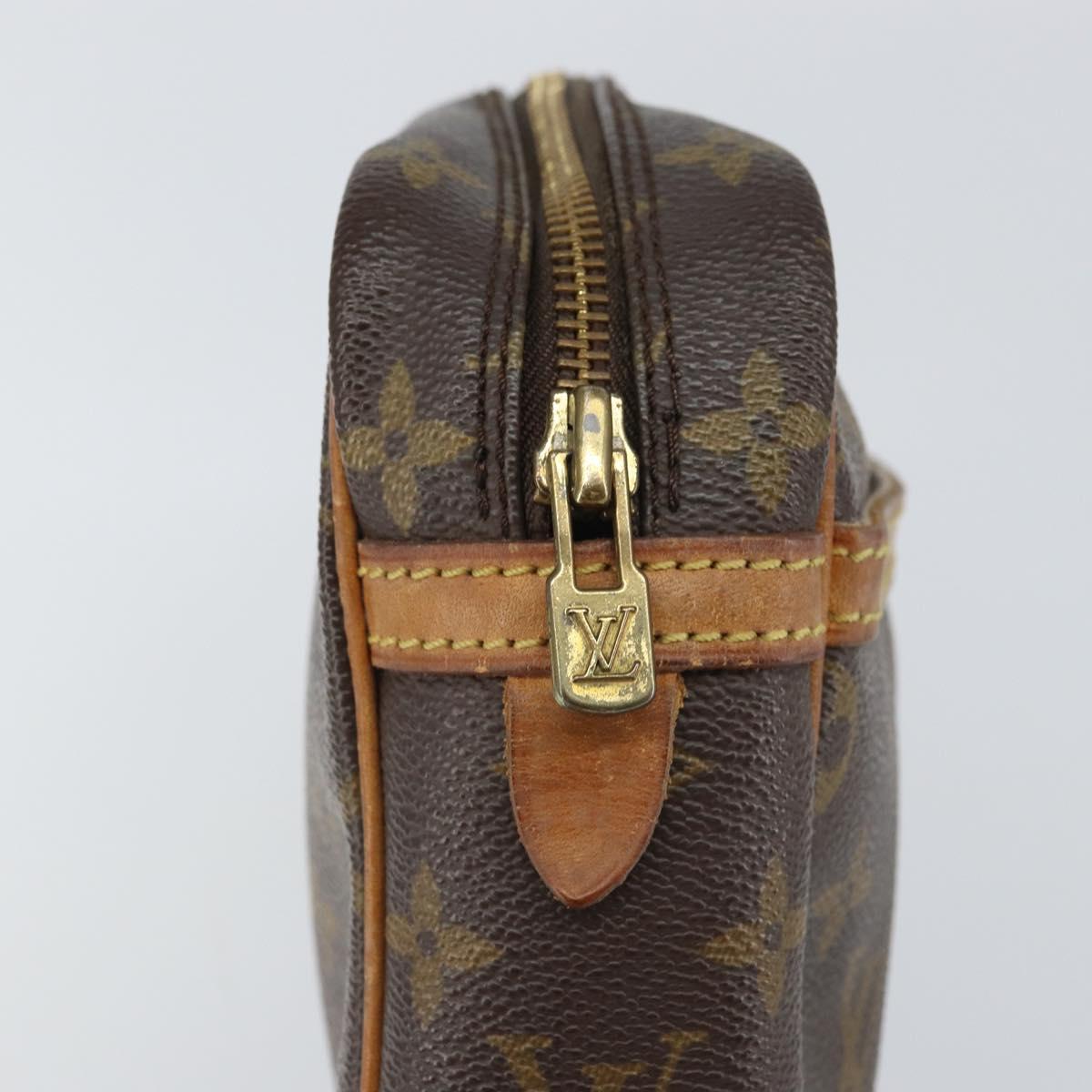 LOUIS VUITTON Monogram Compiegne 23 Clutch Bag M51847 LV Auth 164155