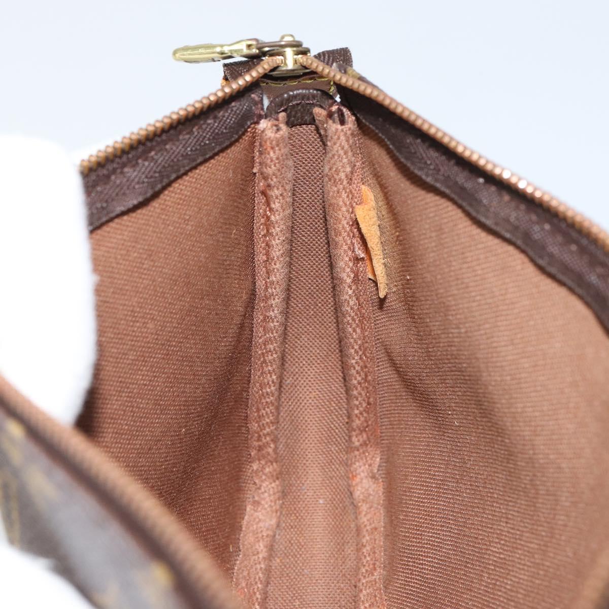 LOUIS VUITTON Monogram Pochette Accessoires Pouch M51980 LV Auth 164158