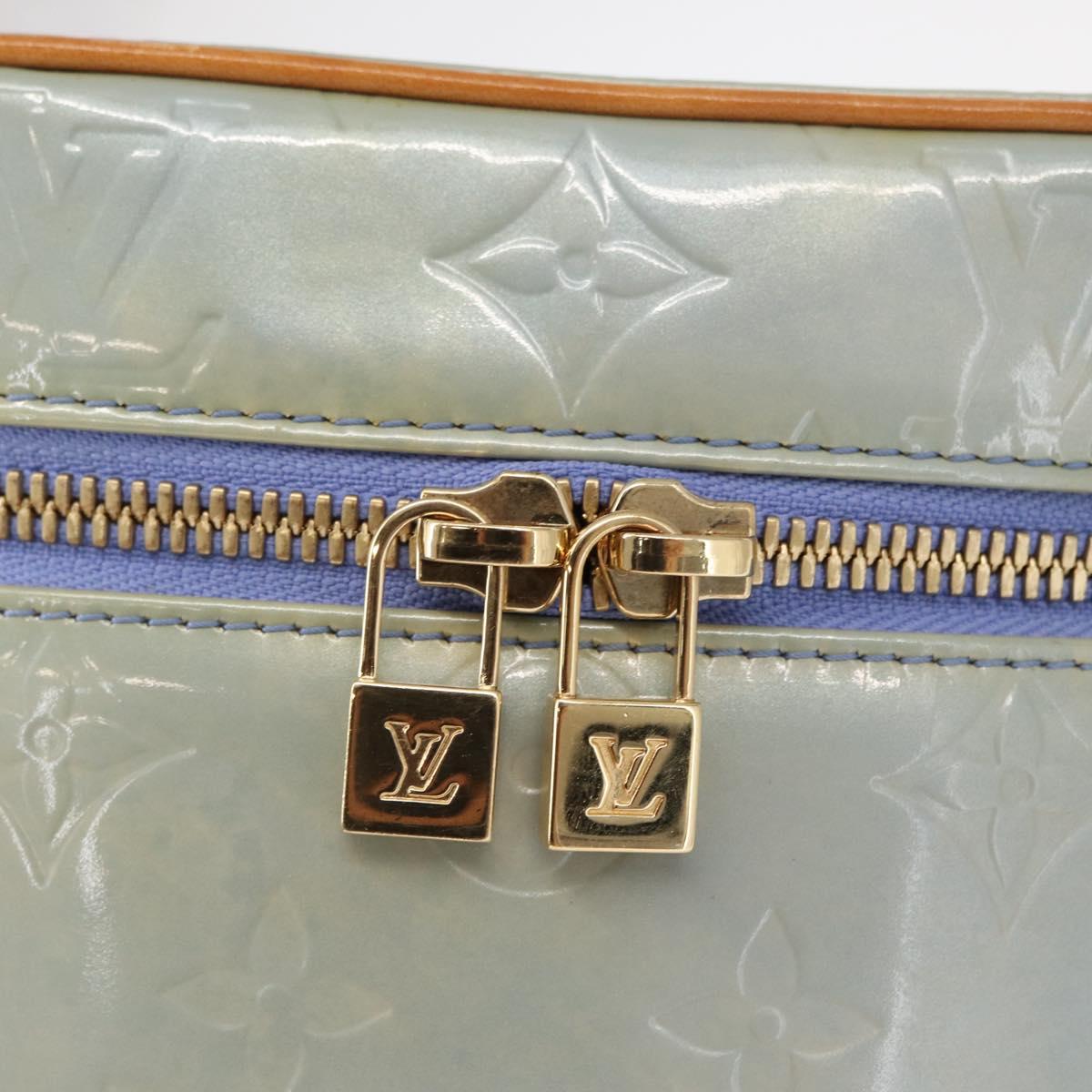 LOUIS VUITTON Monogram Vernis Sullivan Vertical Bag Lavande M91258 Auth 164173