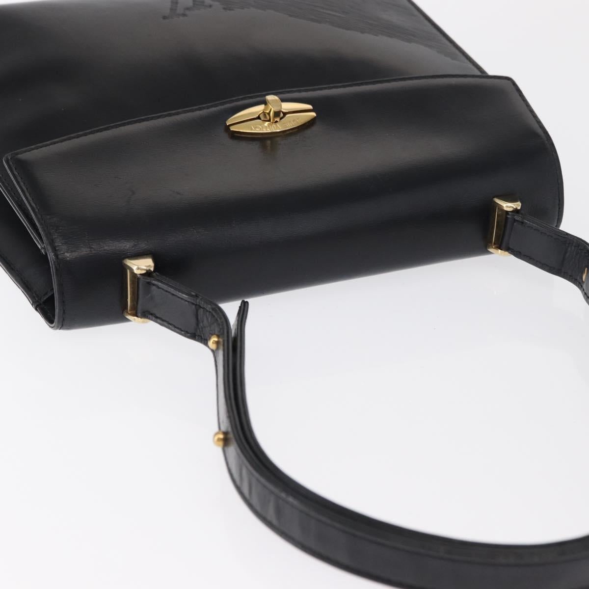 LOUIS VUITTON Epi Opera Line Spartan Bag Leather Black Noir M63942 Auth 164186