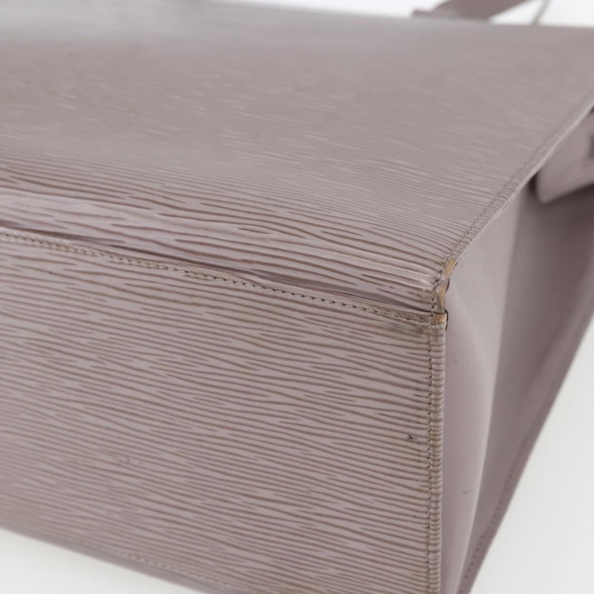 LOUIS VUITTON Epi Croisette GM Tote Bag Lilac M5250B LV Auth 164189