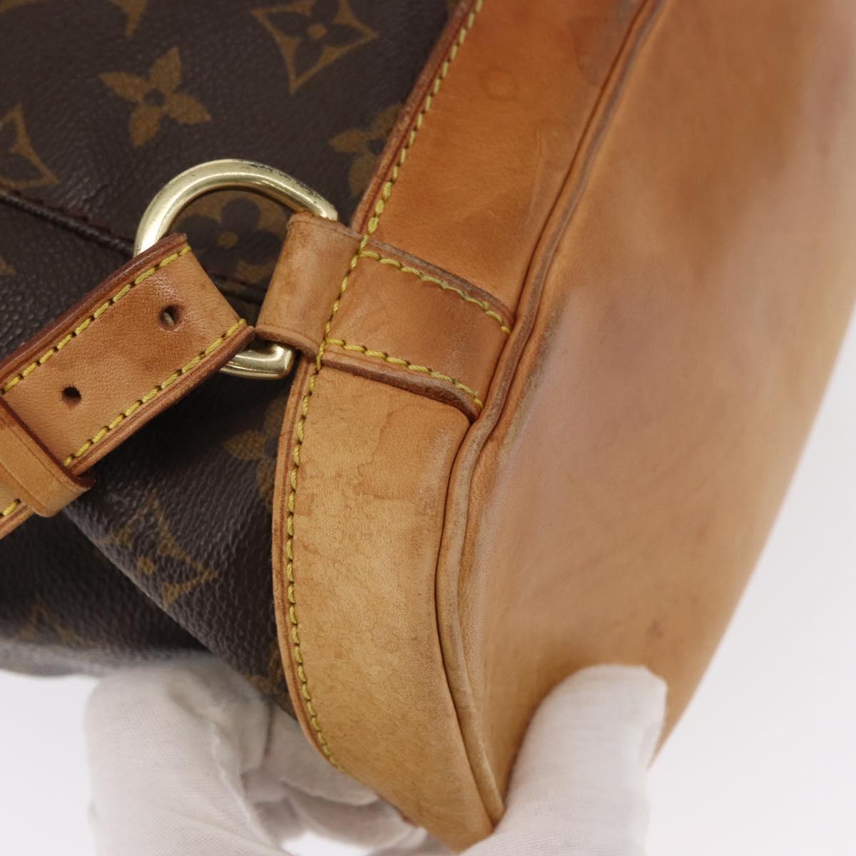 LOUIS VUITTON Monogram Montsouris MM Backpack M51136 LV Auth 164197