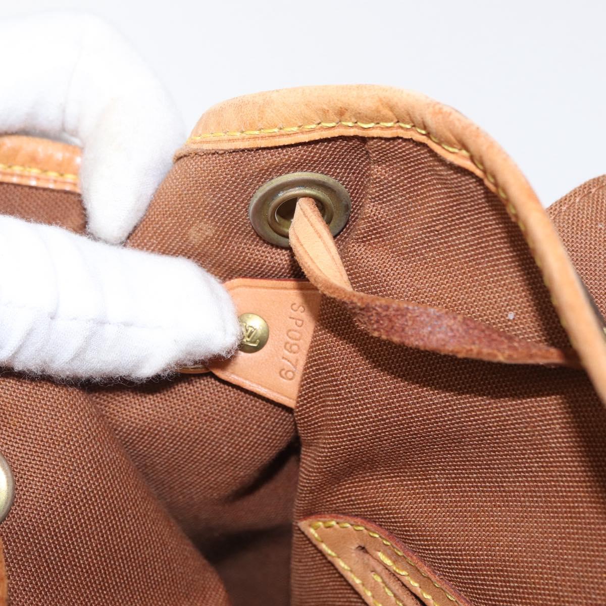 LOUIS VUITTON Monogram Montsouris MM Backpack M51136 LV Auth 164197