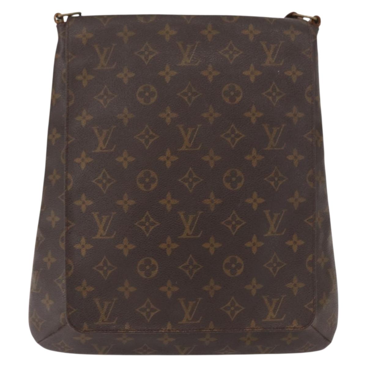 LOUIS VUITTON Monogram Musette Shoulder Bag M51256 LV Auth 164198