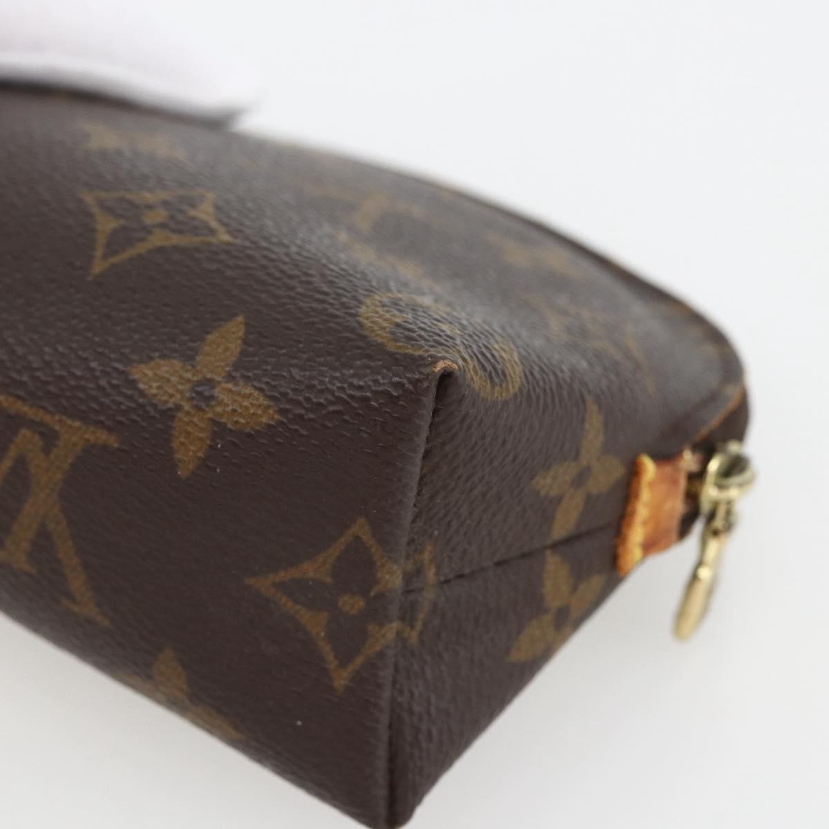 LOUIS VUITTON Monogram Pochette Cosmetic PM Pouch M43998 LV Auth 164227