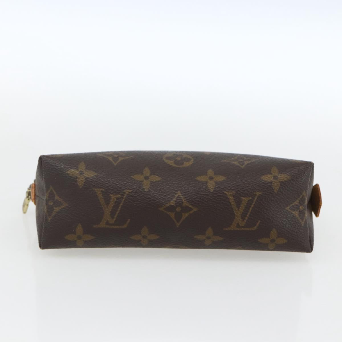 LOUIS VUITTON Monogram Pochette Cosmetic PM Pouch M43998 LV Auth 164227