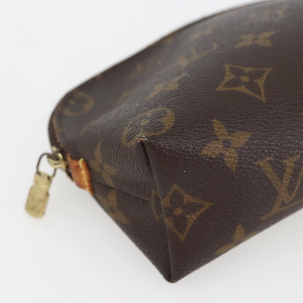 LOUIS VUITTON Monogram Pochette Cosmetic PM Pouch M43998 LV Auth 164227