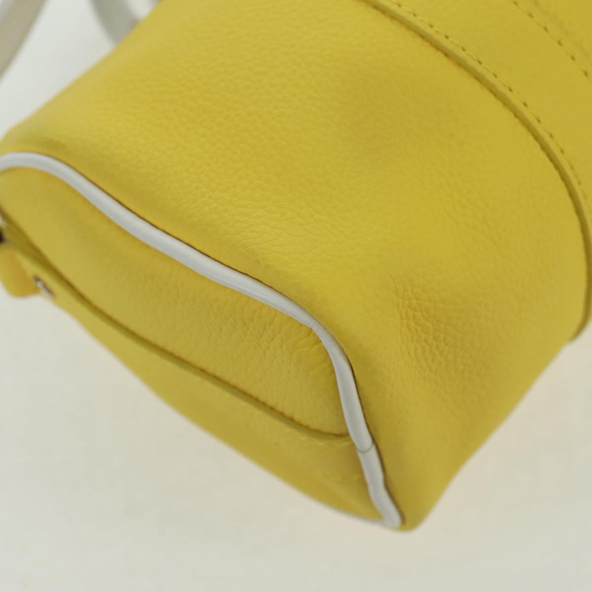 LOUIS VUITTON Monogram Everyday Keepall XS Hand Bag Yellow M80842 Auth 164249V
