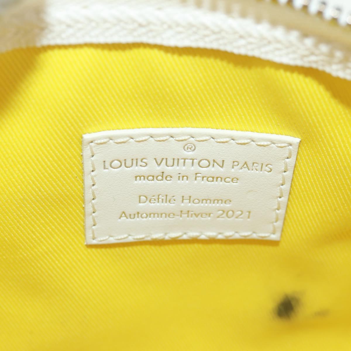 LOUIS VUITTON Monogram Everyday Keepall XS Hand Bag Yellow M80842 Auth 164249V