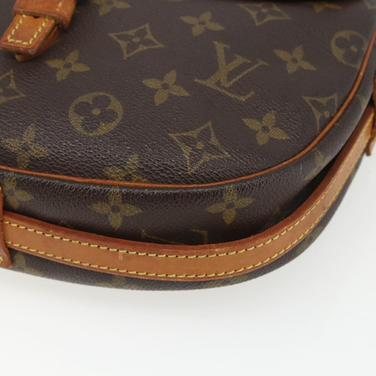 LOUIS VUITTON Monogram Jeune Fille MM Shoulder Bag M51226 LV Auth 164253A