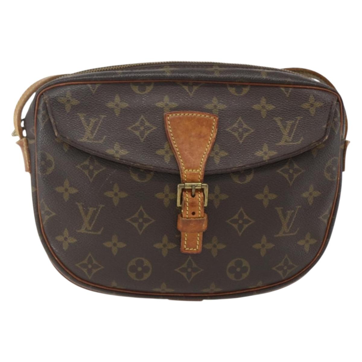 LOUIS VUITTON Monogram Jeune Fille MM Shoulder Bag M51226 LV Auth 164253A