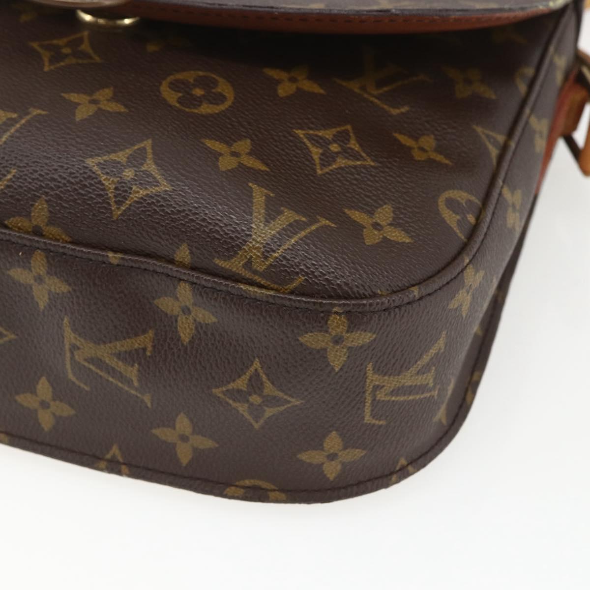LOUIS VUITTON Monogram Saint Cloud GM Shoulder Bag M51242 LV Auth 164261