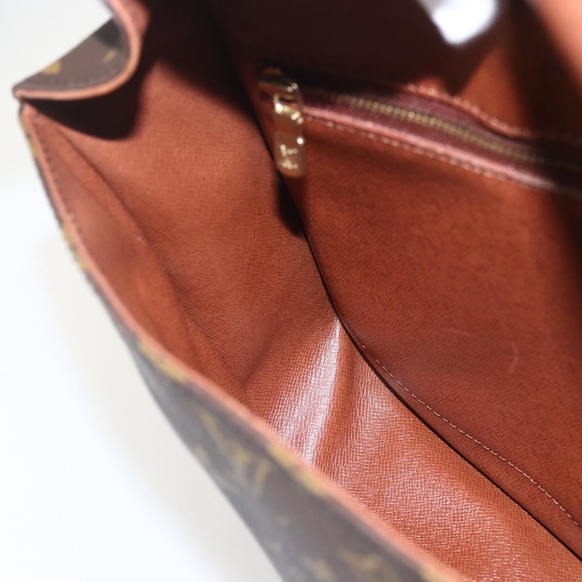 LOUIS VUITTON Monogram Saint Cloud GM Shoulder Bag M51242 LV Auth 164261