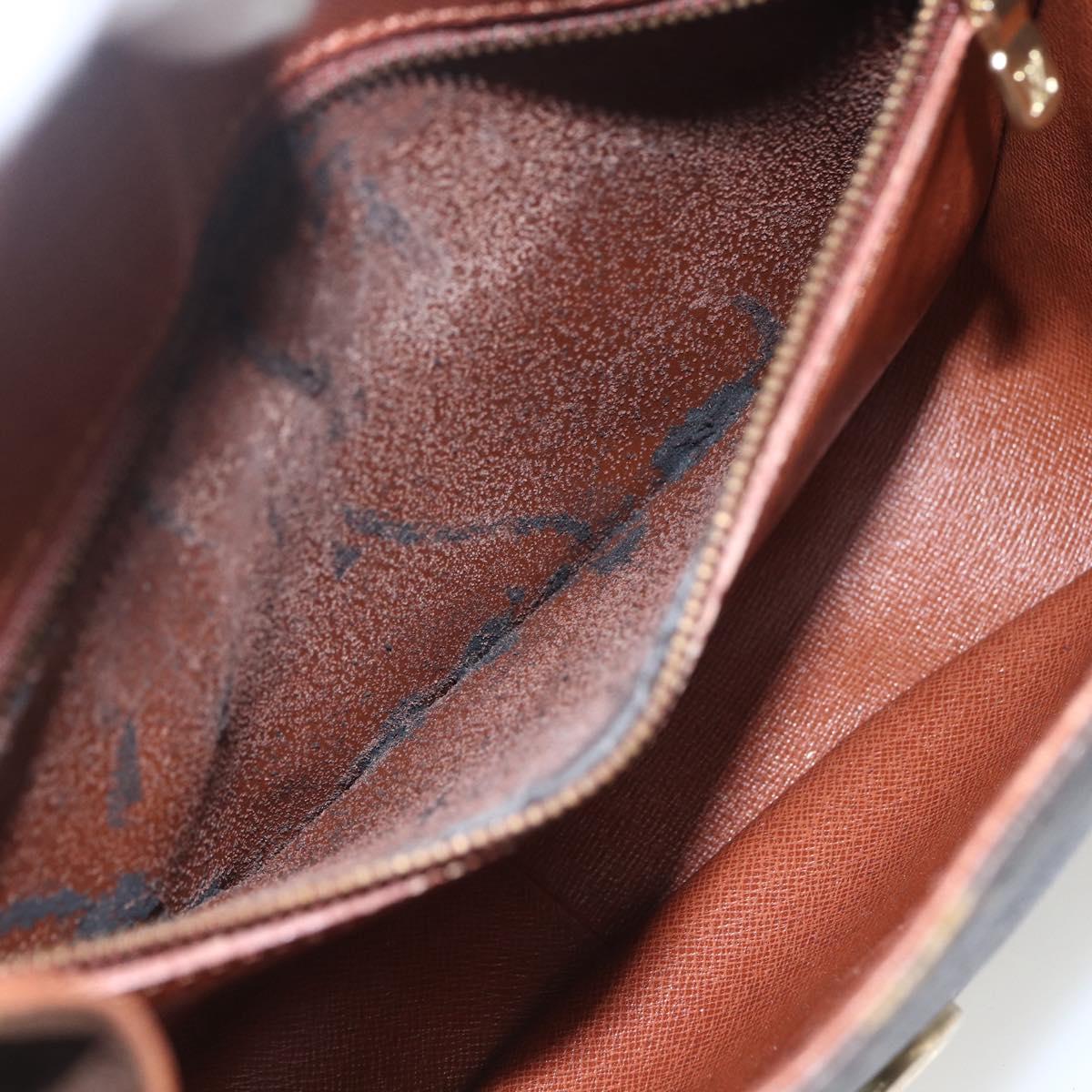 LOUIS VUITTON Monogram Saint Cloud GM Shoulder Bag M51242 LV Auth 164261