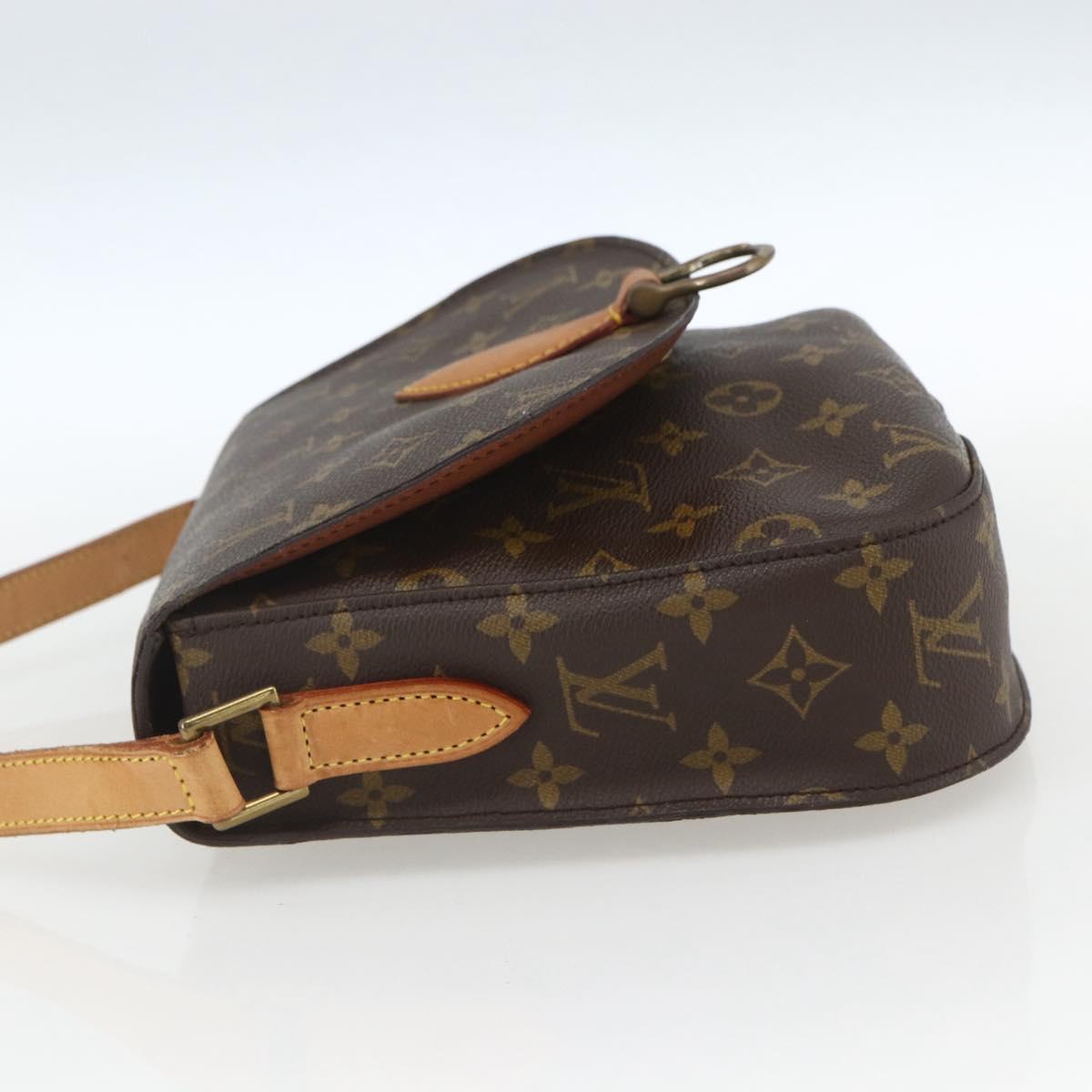 LOUIS VUITTON Monogram Saint Cloud GM Shoulder Bag M51242 LV Auth 164261