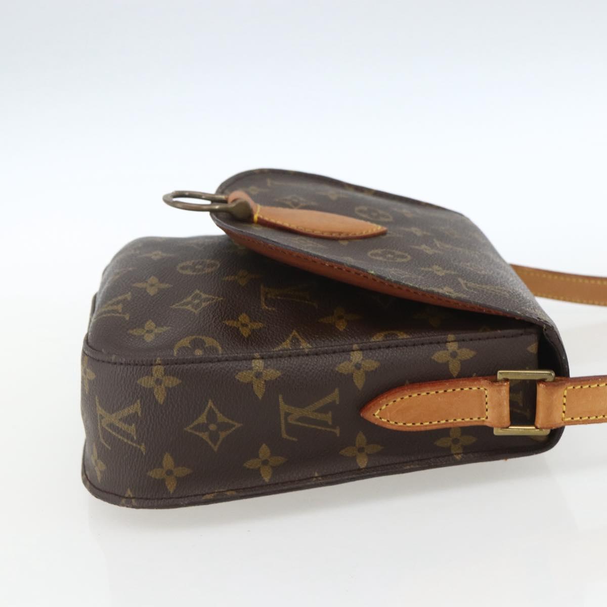 LOUIS VUITTON Monogram Saint Cloud GM Shoulder Bag M51242 LV Auth 164261