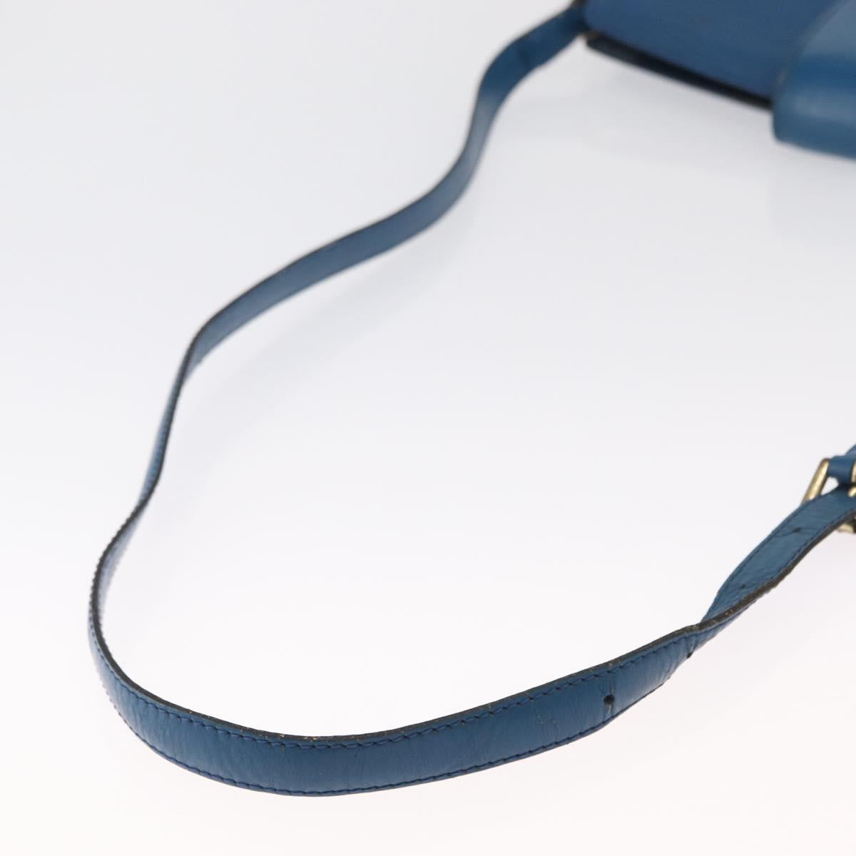 LOUIS VUITTON Epi Capuchin Shoulder Bag Blue M52345 LV Auth 164265