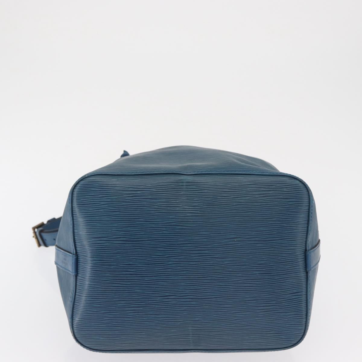 LOUIS VUITTON Epi Petit Noe Shoulder Bag Blue M44105 LV Auth 164271