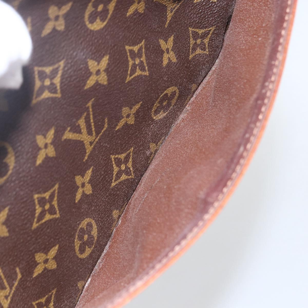 LOUIS VUITTON Monogram Compiegne 28 Clutch Bag M51845 LV Auth 164275