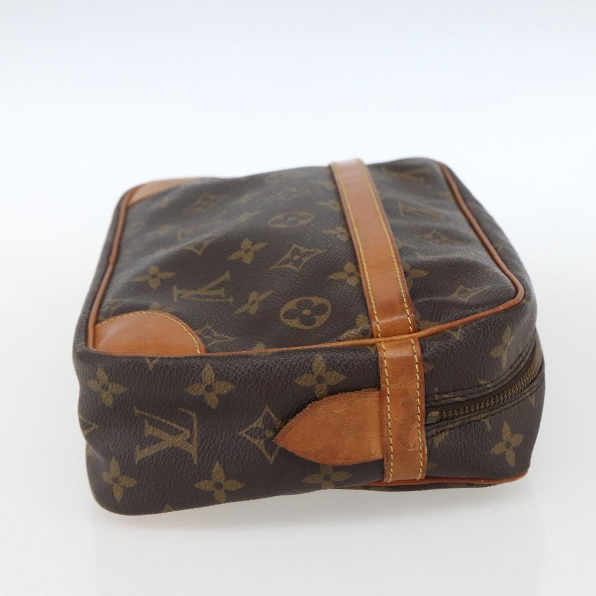 LOUIS VUITTON Monogram Compiegne 28 Clutch Bag M51845 LV Auth 164275