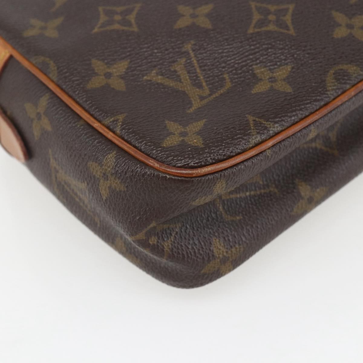 LOUIS VUITTON Monogram Compiegne 23 Clutch Bag M51847 LV Auth 164283