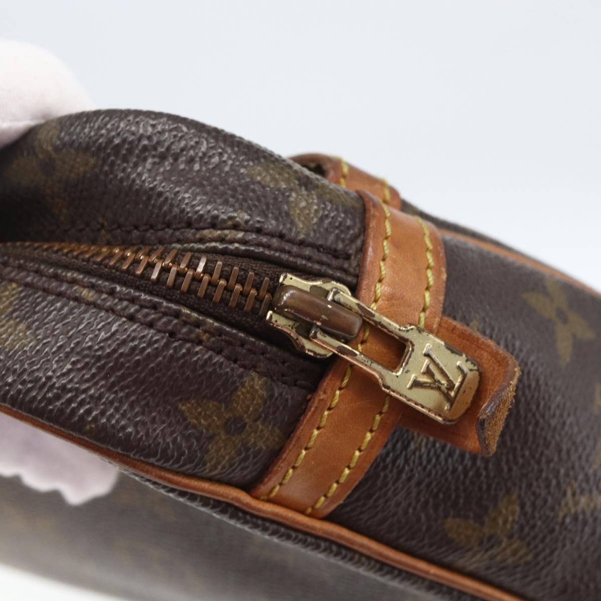 LOUIS VUITTON Monogram Compiegne 23 Clutch Bag M51847 LV Auth 164283