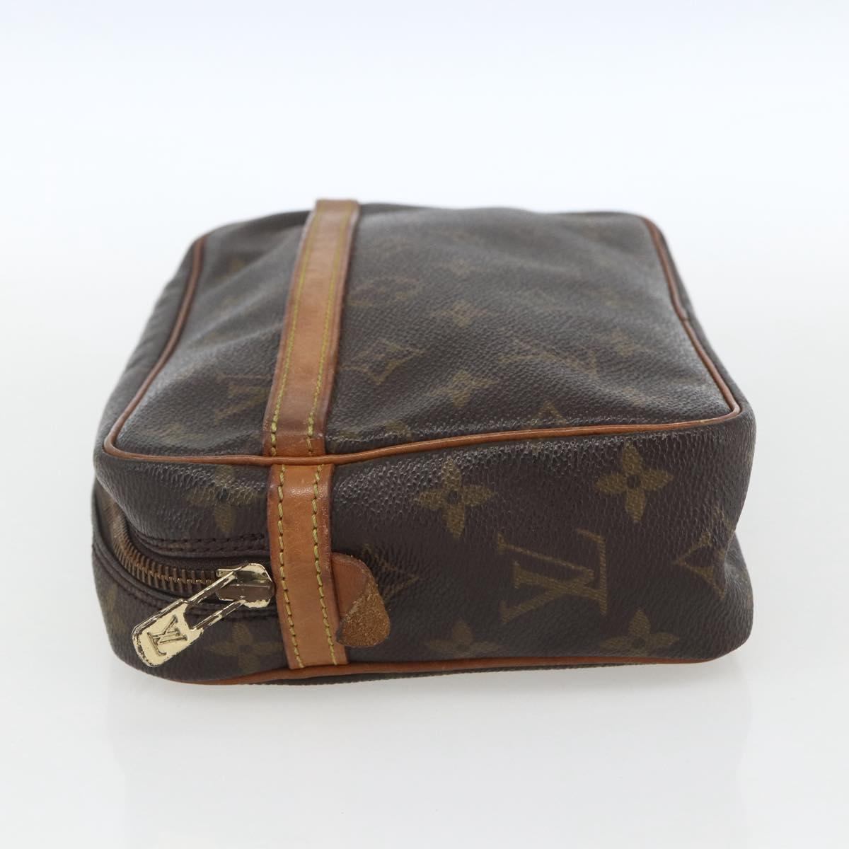 LOUIS VUITTON Monogram Compiegne 23 Clutch Bag M51847 LV Auth 164283