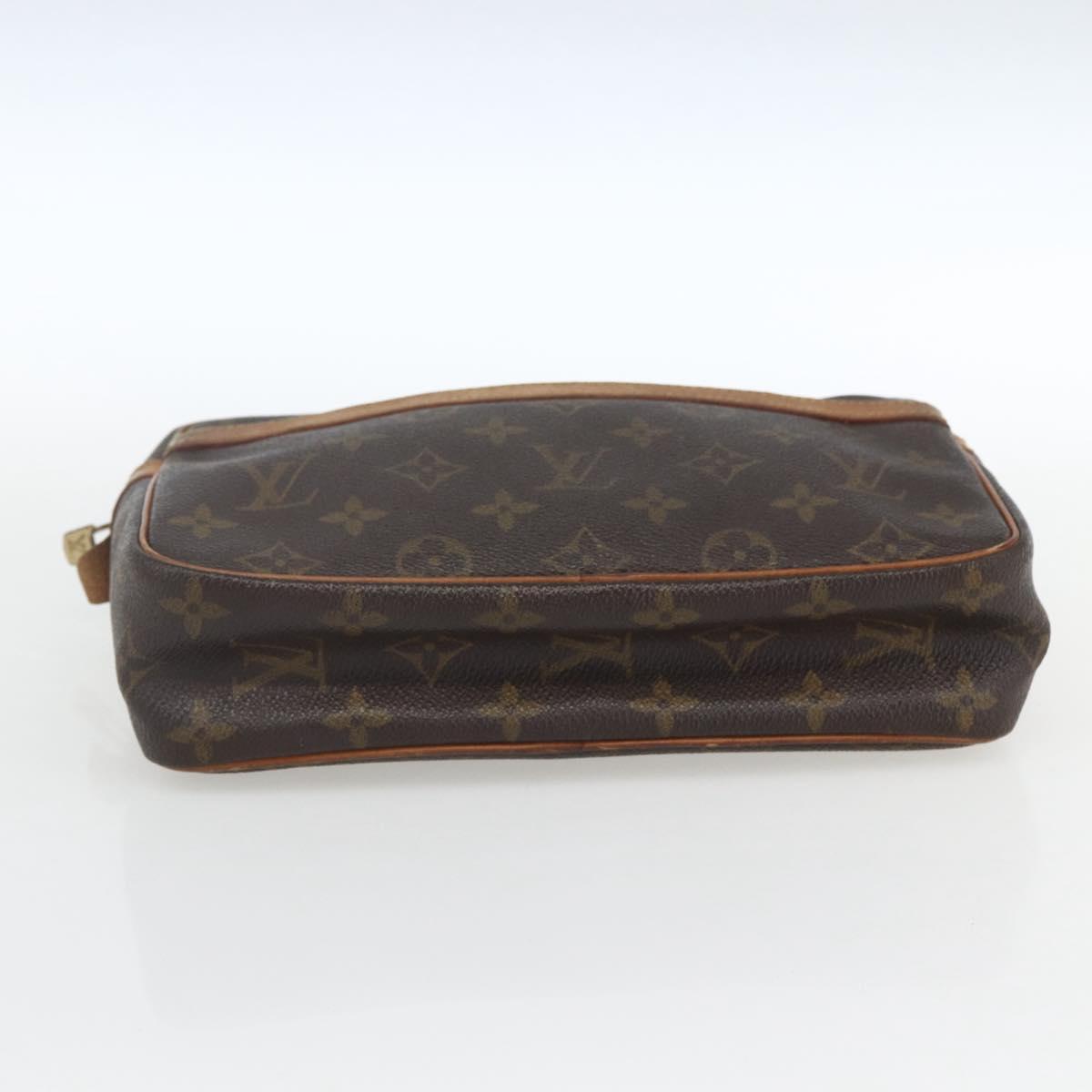 LOUIS VUITTON Monogram Compiegne 23 Clutch Bag M51847 LV Auth 164283