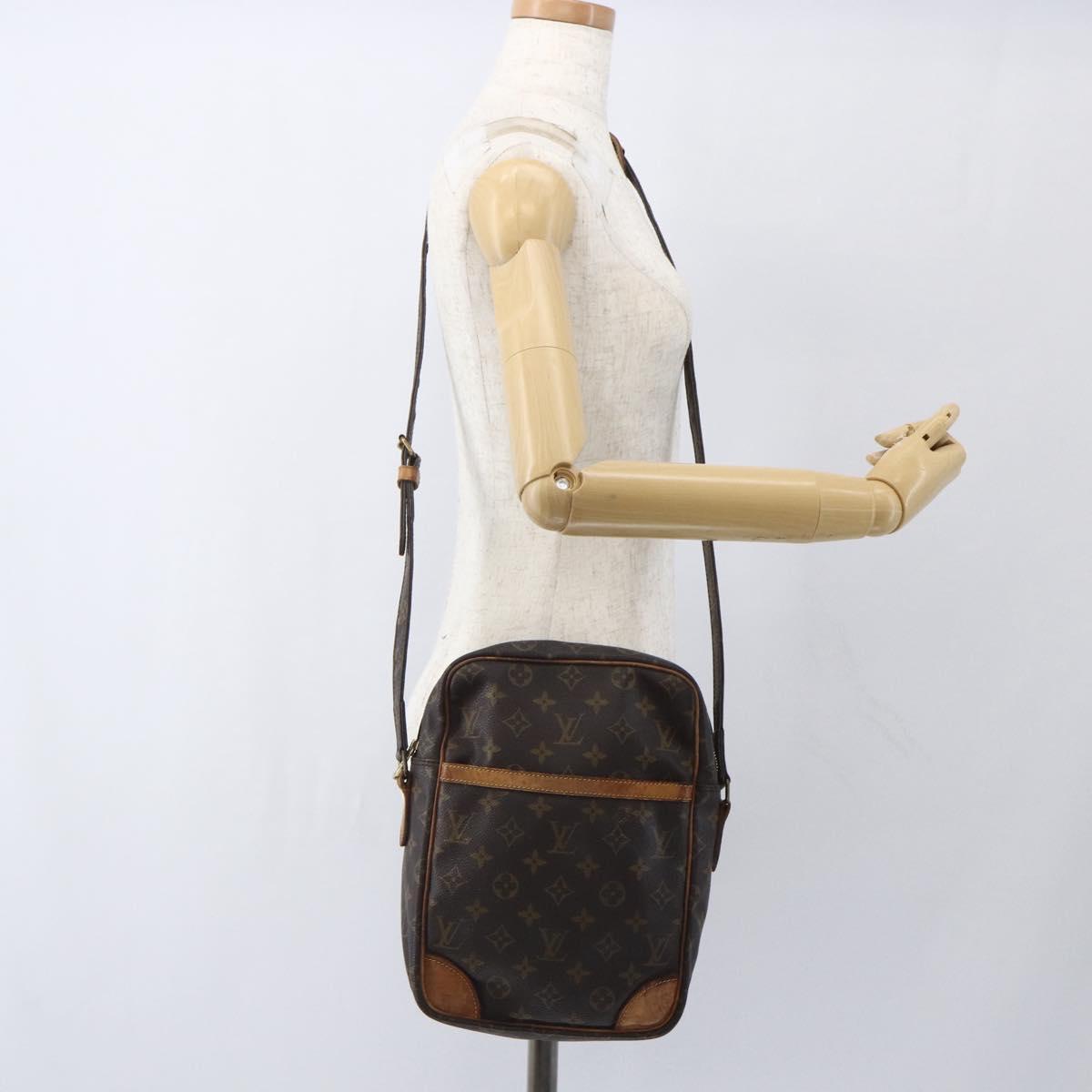 LOUIS VUITTON Monogram Danube MM Shoulder Bag M45264 LV Auth 164312