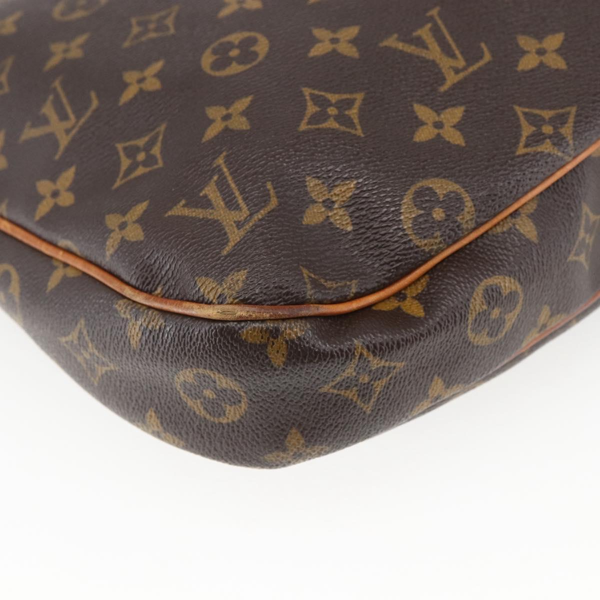 LOUIS VUITTON Monogram Odeon MM Shoulder Bag M56389 LV Auth 164317