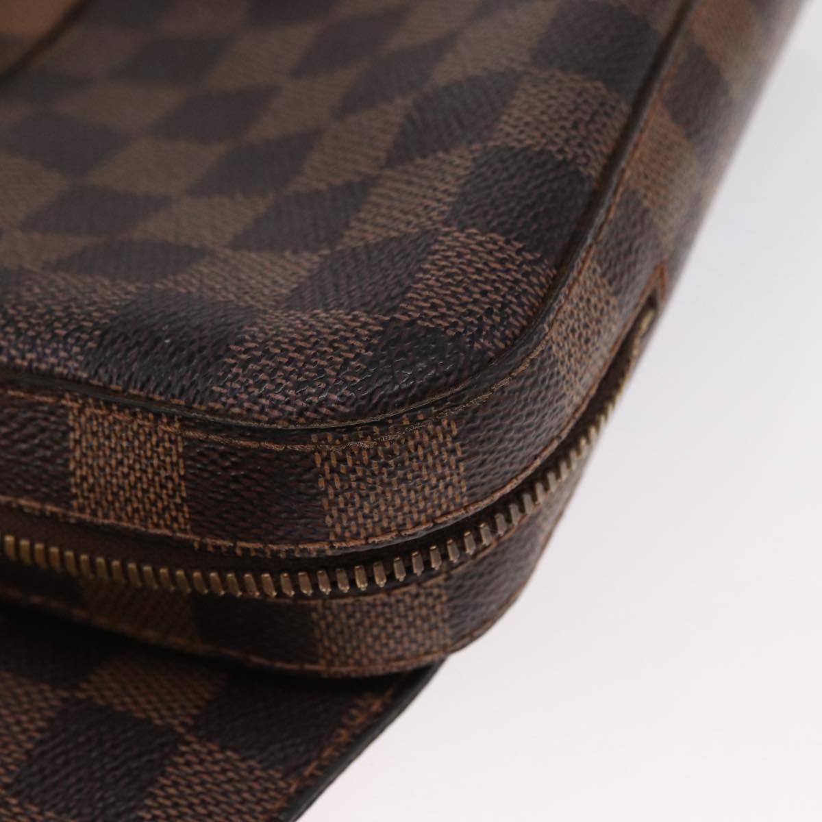 LOUIS VUITTON Damier Ebene Geronimos Shoulder Bag N51994 LV Auth 164331