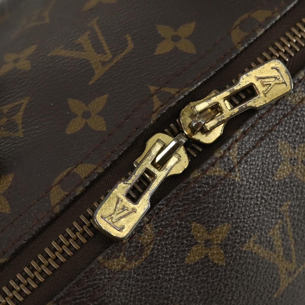 LOUIS VUITTON Monogram Keepall 55 Boston Bag M41424 LV Auth 164355