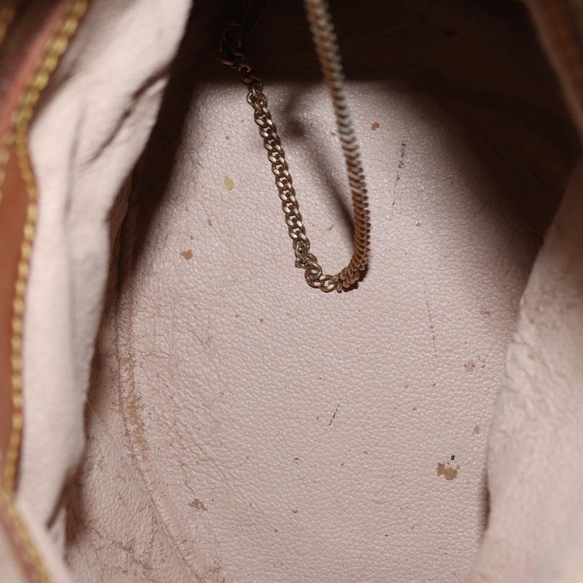 LOUIS VUITTON Monogram Bucket PM Shoulder Bag M42238 LV Auth 164359