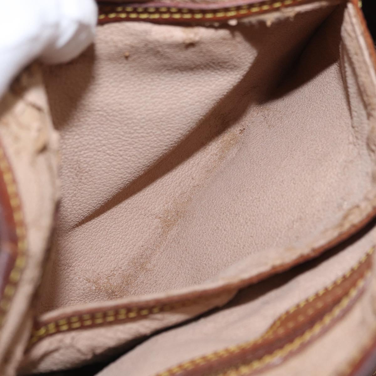 LOUIS VUITTON Monogram Bucket PM Shoulder Bag M42238 LV Auth 164359
