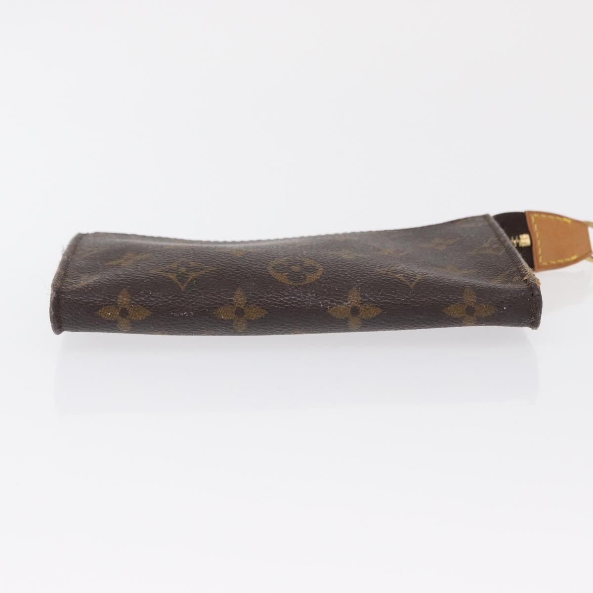 LOUIS VUITTON Monogram Bucket PM Accessory Pouch LV Auth 164360