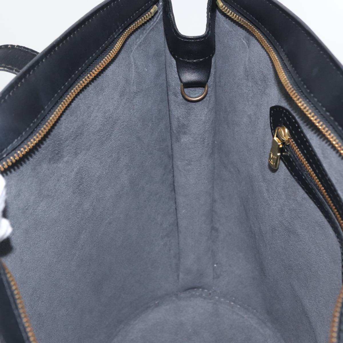 LOUIS VUITTON Epi Saint Jacques Shoulder Bag Black M52262 LV Auth 164365
