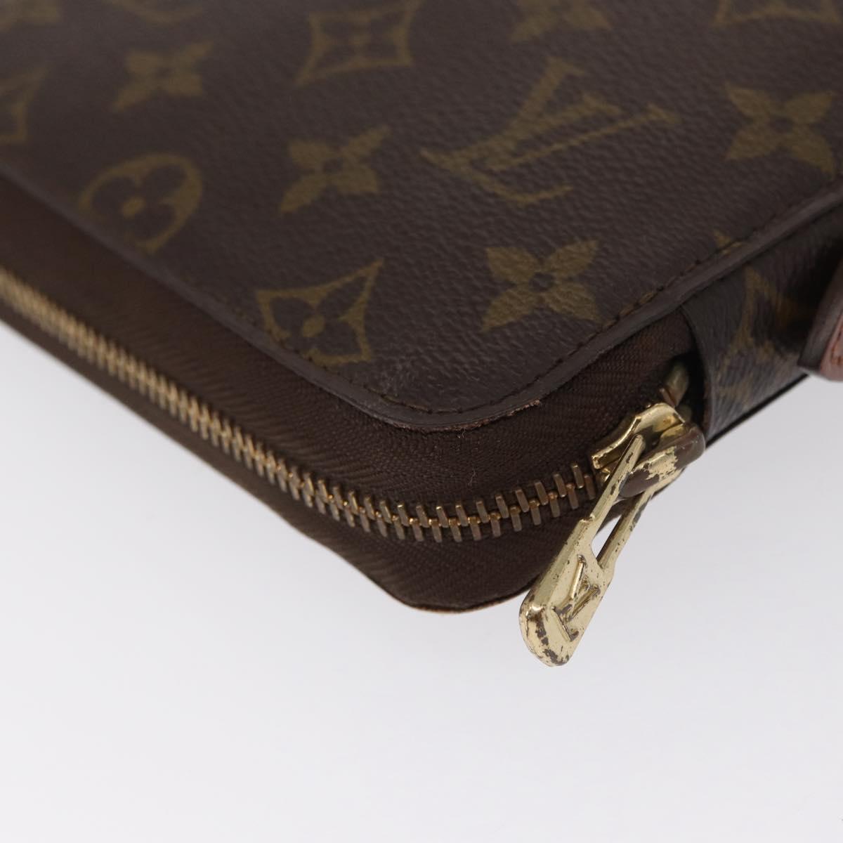 LOUIS VUITTON Monogram Poche Escapade Travel Case M60113 LV Auth 164378