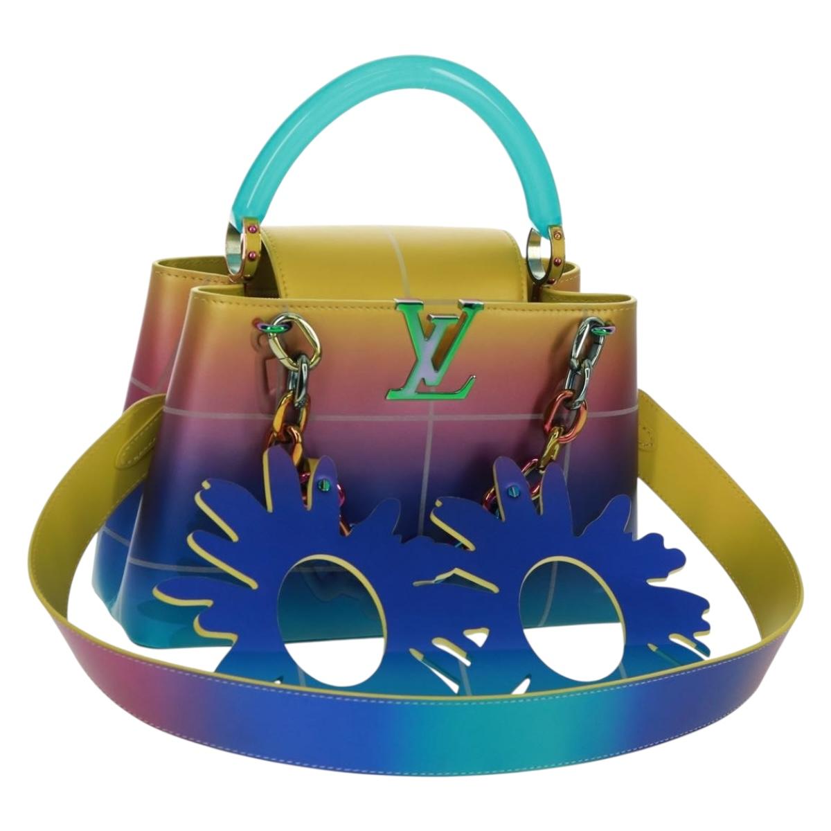 LOUIS VUITTON Amlie Bertrand Articapucines MM Bag Leather M21336 Auth 164380SM