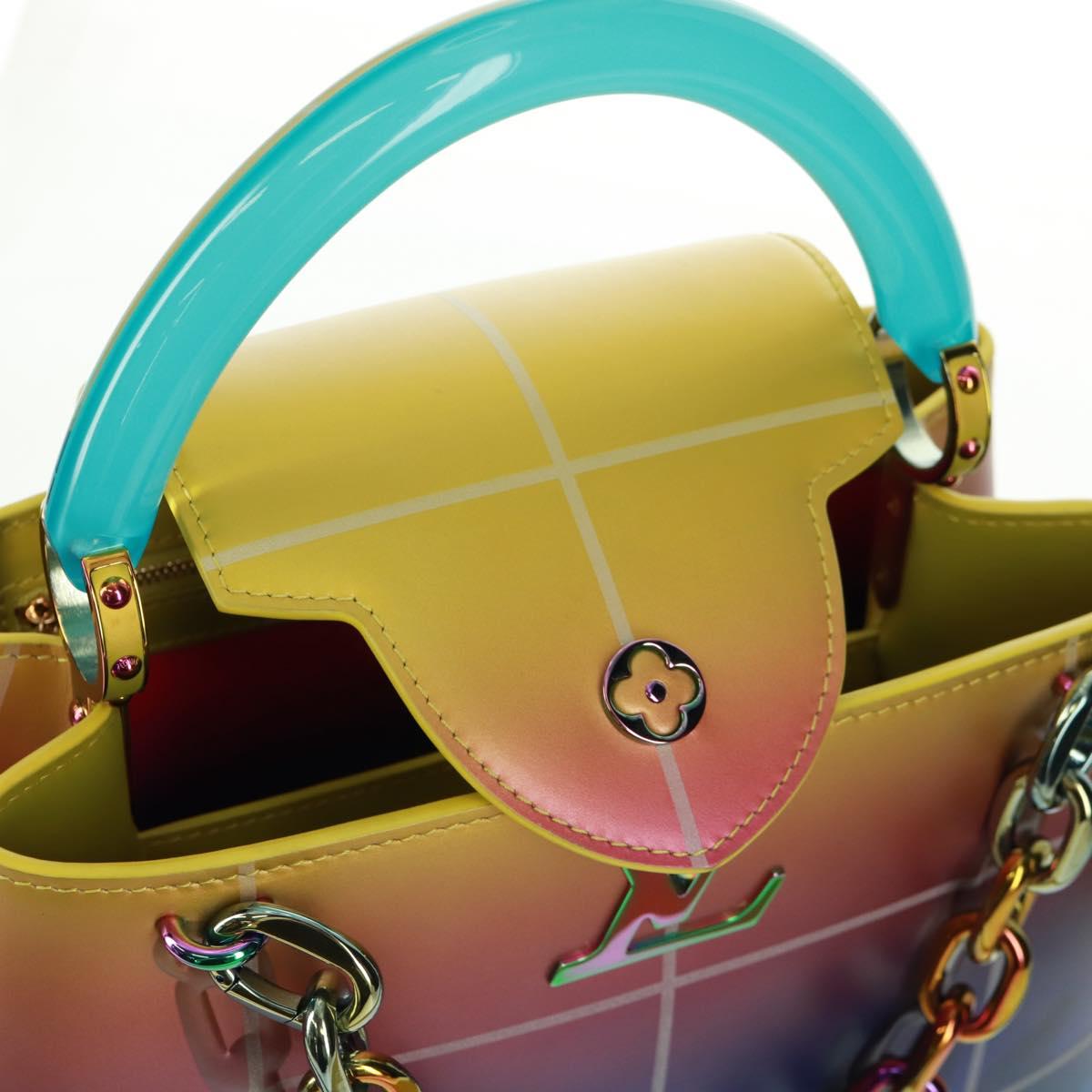 LOUIS VUITTON Amélie Bertrand Articapucines MM Bag Leather M21336 Auth 164380SM
