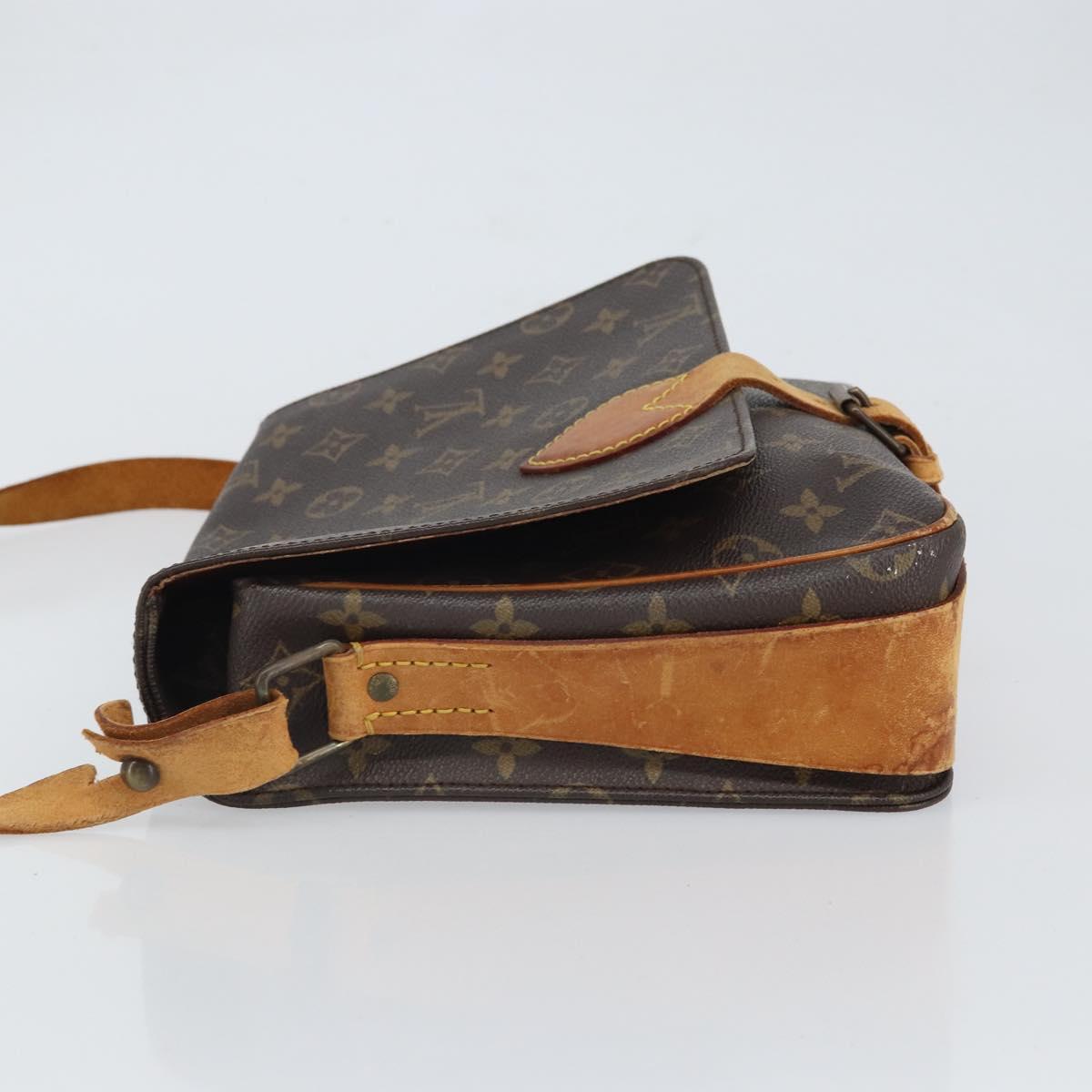LOUIS VUITTON Monogram Cartouchiere GM Shoulder Bag M51252 LV Auth 164382