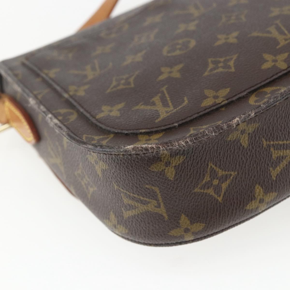 LOUIS VUITTON Monogram Saint Cloud GM Shoulder Bag M51242 LV Auth 164383