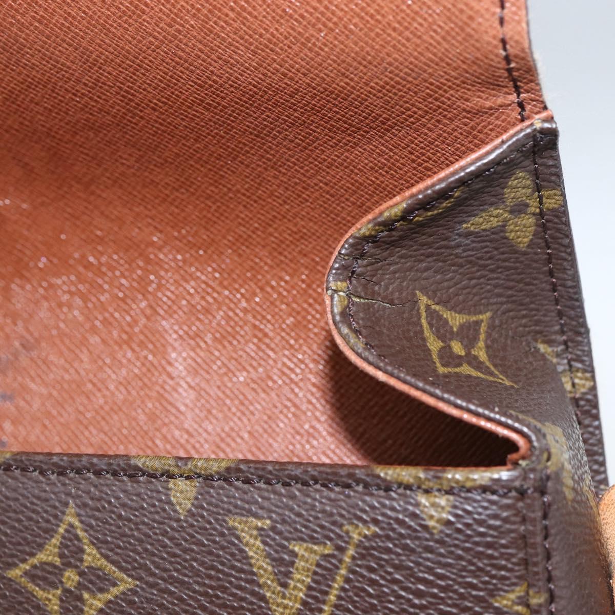 LOUIS VUITTON Monogram Saint Cloud GM Shoulder Bag M51242 LV Auth 164383
