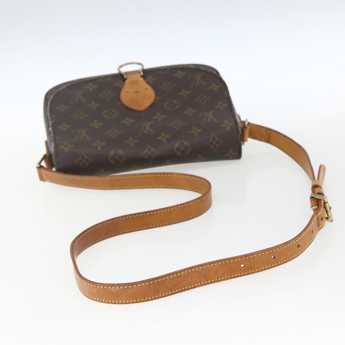 LOUIS VUITTON Monogram Saint Cloud GM Shoulder Bag M51242 LV Auth 164383