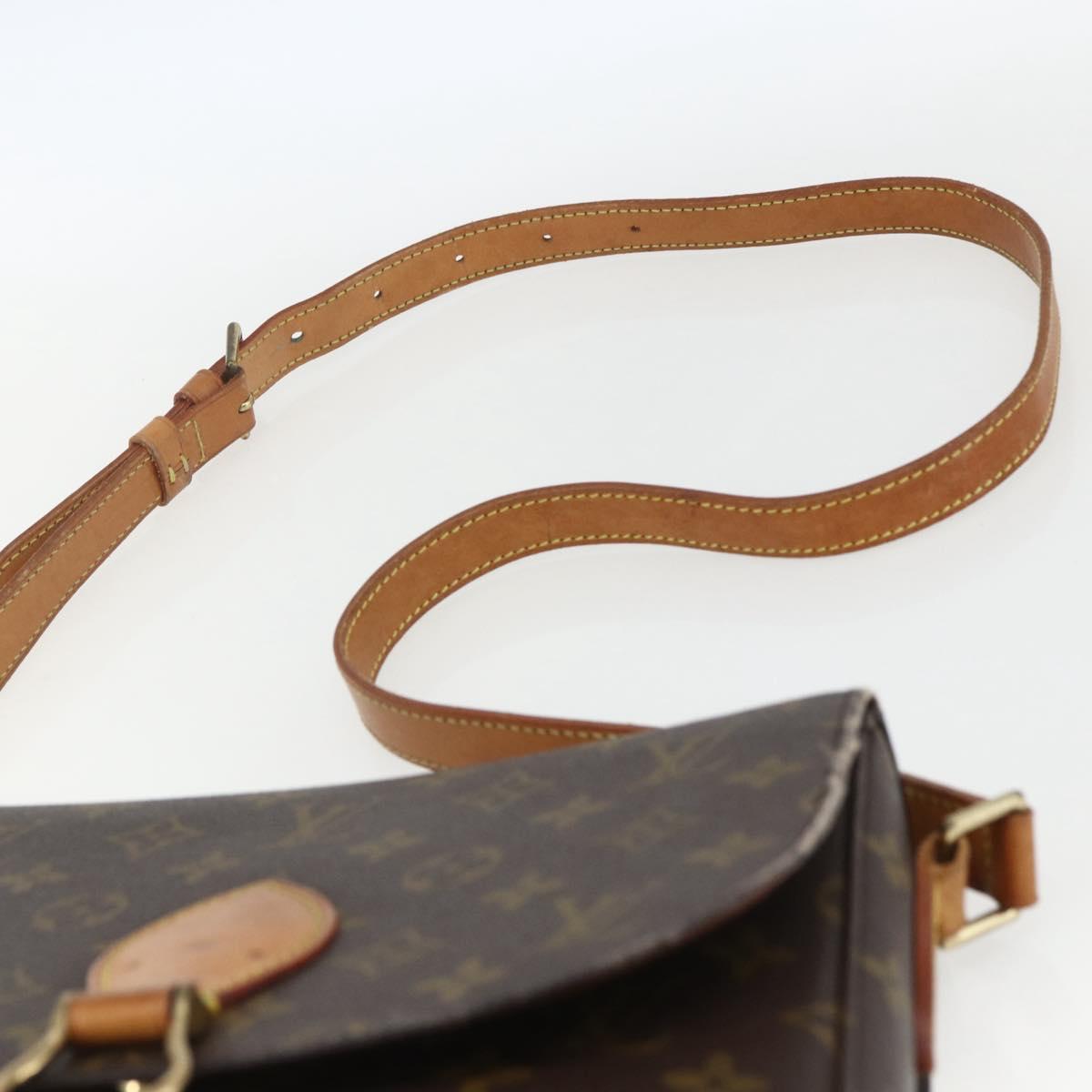 LOUIS VUITTON Monogram Saint Cloud GM Shoulder Bag M51242 LV Auth 164383