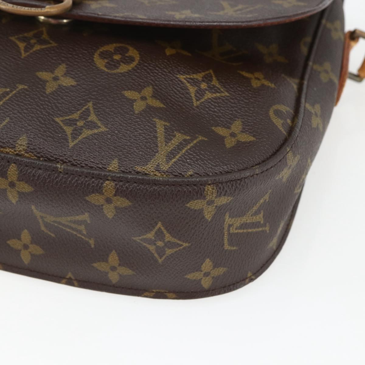 LOUIS VUITTON Monogram Saint Cloud GM Shoulder Bag M51242 LV Auth 164389