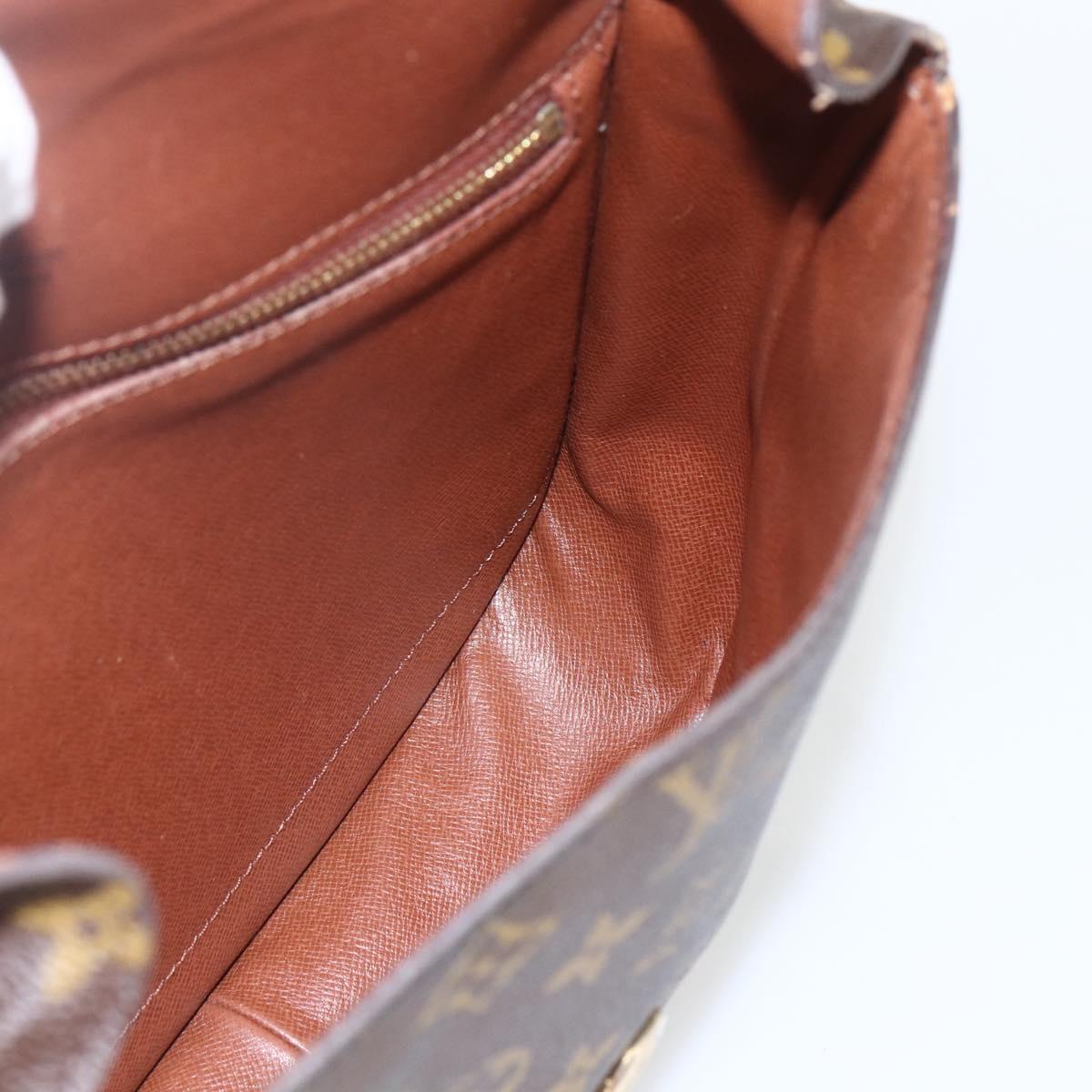 LOUIS VUITTON Monogram Saint Cloud GM Shoulder Bag M51242 LV Auth 164389