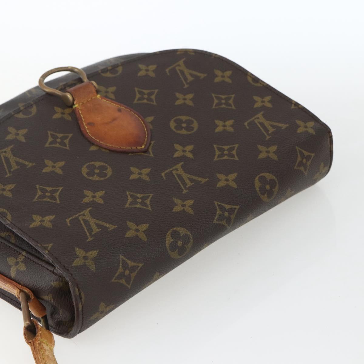 LOUIS VUITTON Monogram Saint Cloud GM Shoulder Bag M51242 LV Auth 164389