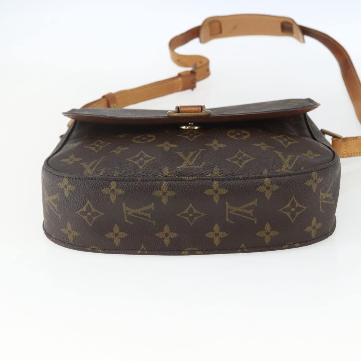 LOUIS VUITTON Monogram Saint Cloud GM Shoulder Bag M51242 LV Auth 164389
