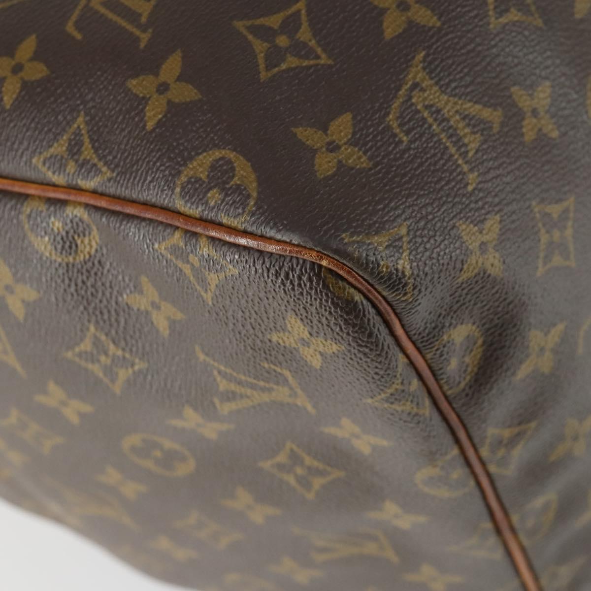 LOUIS VUITTON Monogram Keepall 55 Boston Bag M41424 LV Auth 164399