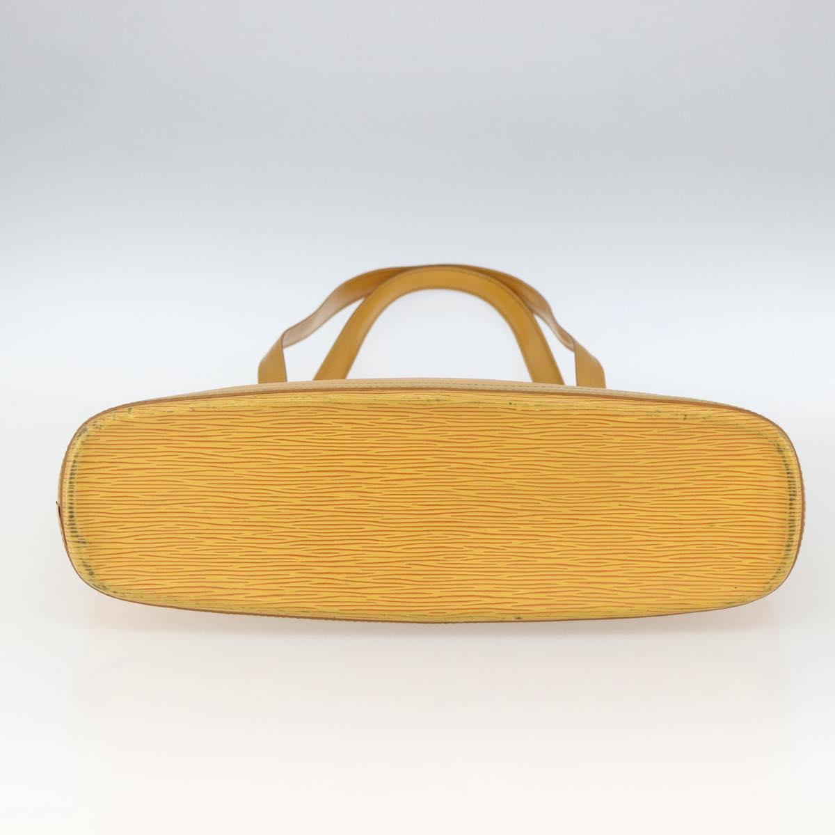 LOUIS VUITTON Epi Lussac Shoulder Bag Yellow M52289 LV Auth 164402